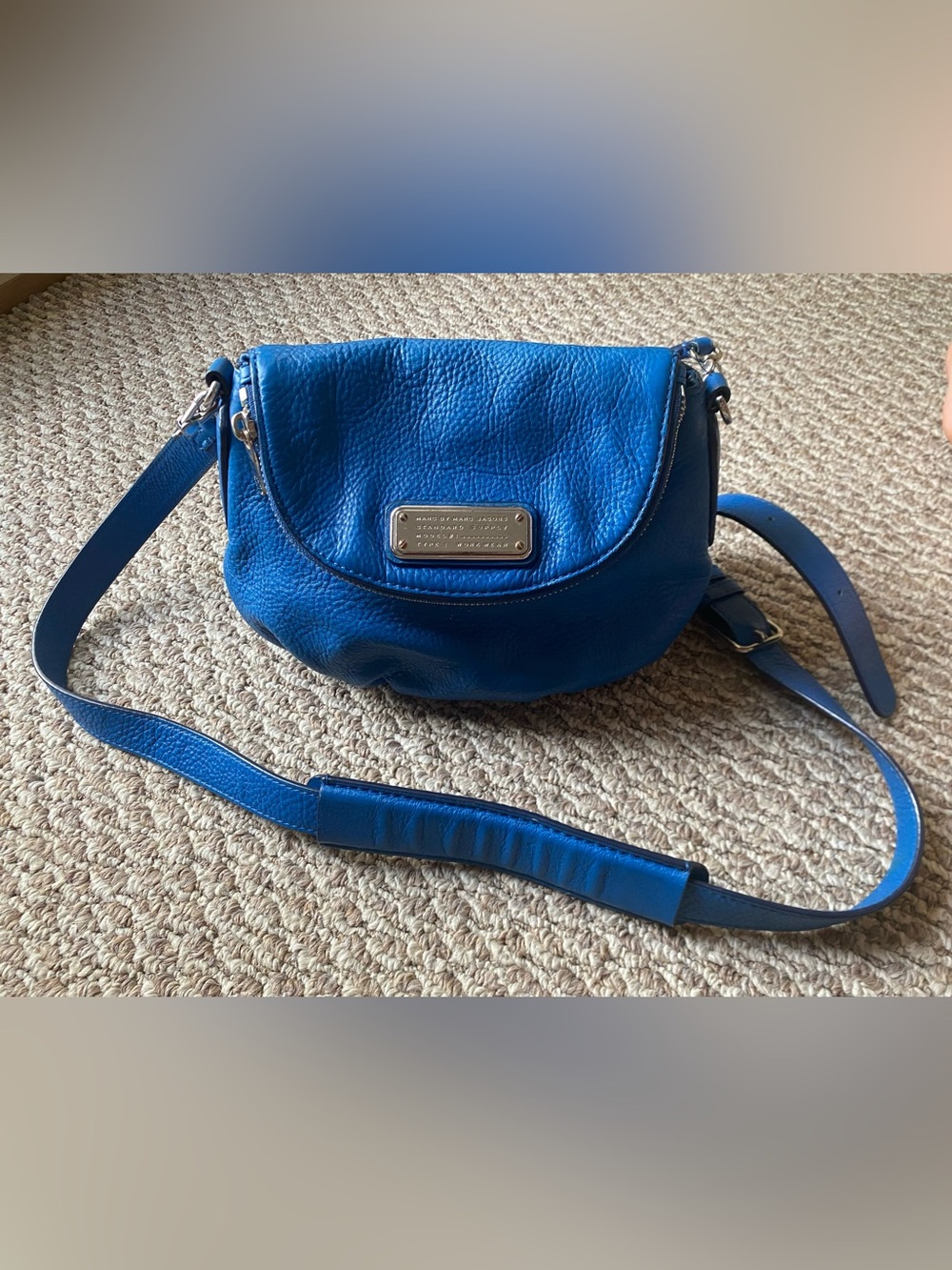 Marc by Marc Jacobs Blue Q Natasha leather Crossbody bag